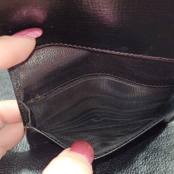 Authentic Salvatore Ferragamo Leather Card Holder - Picture 11 of 12